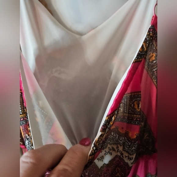 #139 LANE BRYANT DOUBLE STRAP SUNDRESS MAXI SIZE: 24W - Picture 7 of 9